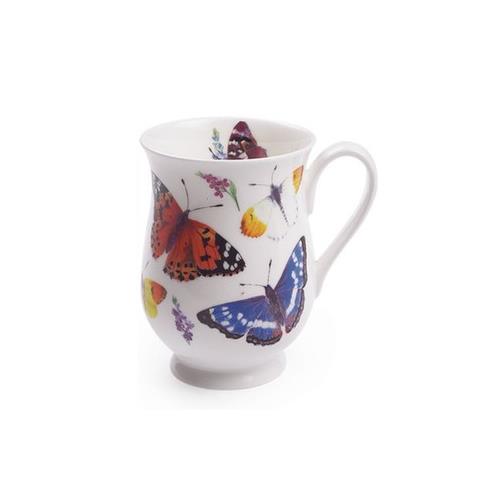 Roy Kirkham Eleanor Mug - Butterfly Garden Set of 6
