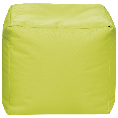 Sitting Point Cube Brava Contemporary Bean Bag Chair - Green