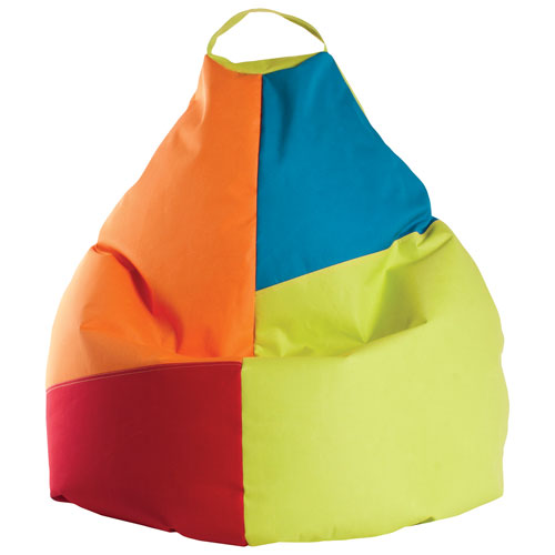Sitting Point Harlekin XL Contemporary Bean Bag Chair - Multicolour