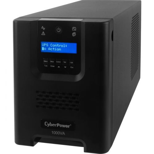 CyberPower Smart App Sinewave PR1000LCD 1000VA Pure Sine Wave Mini-Tower LCD UPS