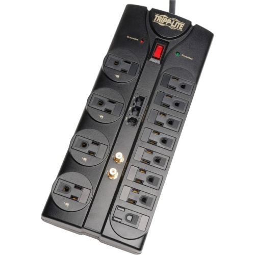 Tripp Lite Protect It! TLP1208SAT 12 Outlets Surge Suppressor