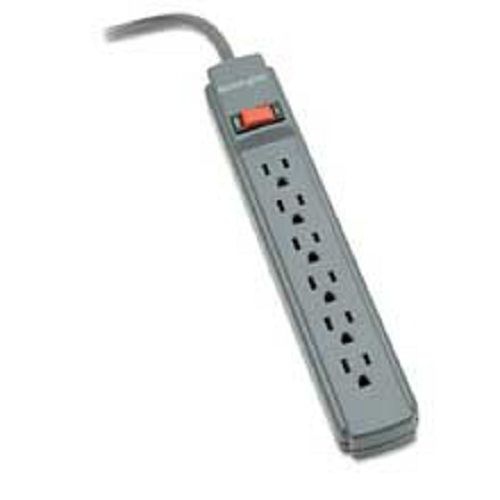 Kensington Guardian Surge Protector 6 Outlets 15 ft Cord 540 Joules Gray