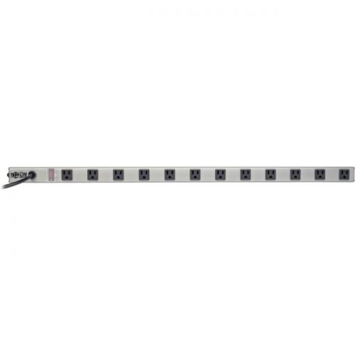 Tripp Lite Power Strip 120V Right Angle 5-15R 12 Outlet 15ft Cord 36" Length