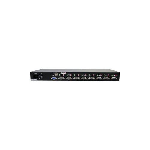 StarTech 8 Port Rackmount USB VGA KVM Switch w/ Audio