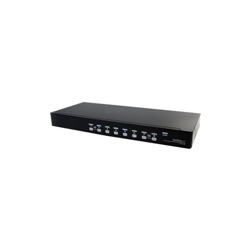 StarTech 8 Port Rackmount USB VGA KVM Switch w/ Audio