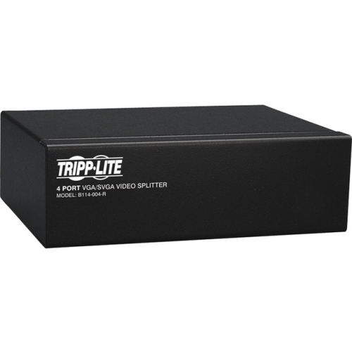 TRIPP LITE  4-Port VGA Splitter With Signal Booster, High Resolution Video