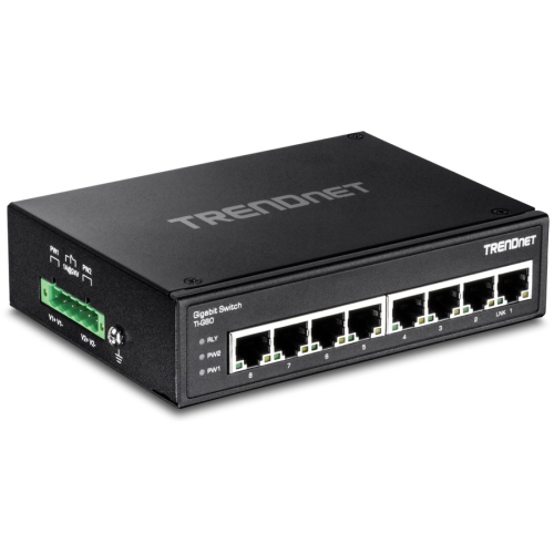 TRENDnet TI-G80 8-port hardened Industrial Gigabit Switch