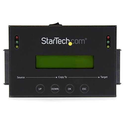 StarTech Standalone 2.5 / 3.5" SATA Hard Drive Duplicator w/ Multi HDD / SSD Image Backup Library