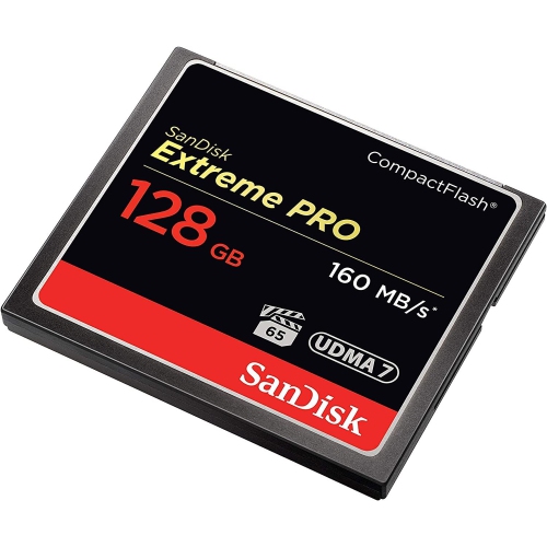 SanDisk Extreme PRO 128GB CompactFlash Memory Card UDMA 7 Speed Up to 160MB/s- SDCFXPS-128G-X46