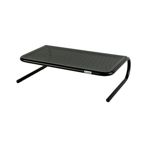 Allsop Metal Art Monitor Stand with 18-in Wide Platform - Black