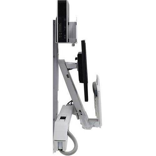 Ergotron StyleView Wall Mount for Monitor, CPU, Keyboard, Scanner, Mouse