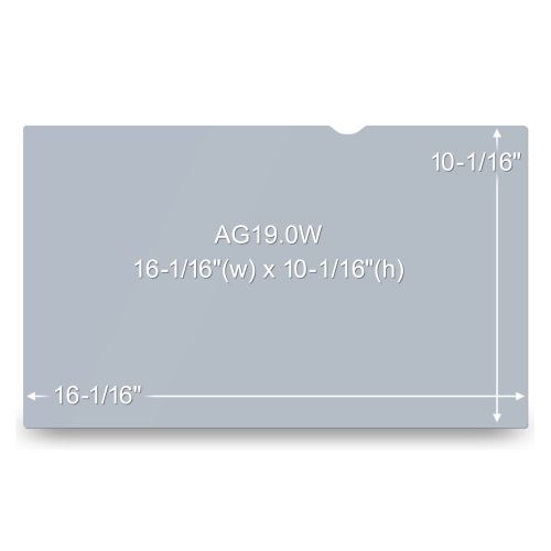 ANTI-GLARE DESKTOP FILTER 19"