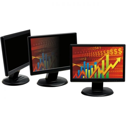 3M Computer Privacy Screen Filter for 21.3 inch Monitors - Black - 4:3 Aspect - PF213C3B