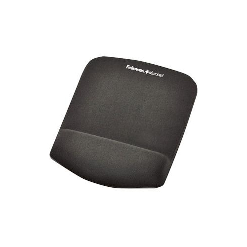 Fellowes PlushTouch Mouse Pad/Wrist Rest with FoamFusion Technology - Graphite