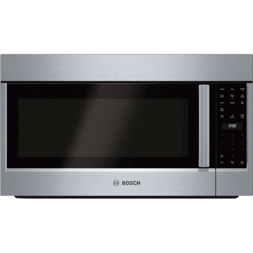Bosch 500 Series Over-the-Range Microwave - 2.1 Cu. Ft - Stainless Steel