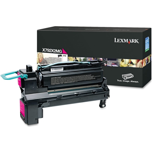 Lexmark – Cartouche de toner X792X2MG, magenta