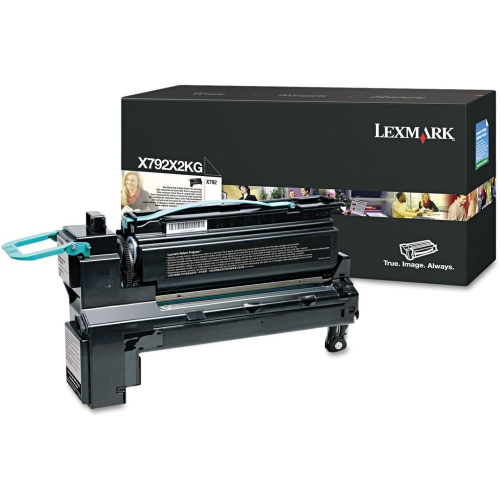 Lexmark – Cartouche de toner X792X2KG, noir