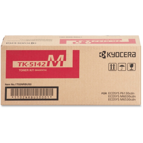 Kyocera TK-5142M Toner Cartridge - Magenta
