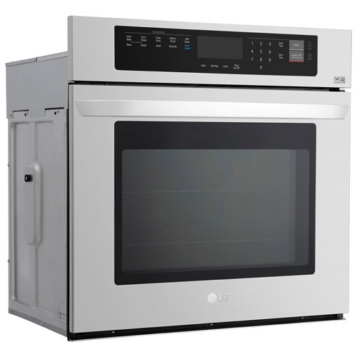 LG 30" 4.7 Cu. Ft. True Convection Electric Wall Oven - Stainless Steel - Open Box - Perfect Condition