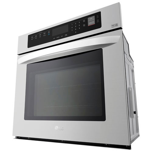 LG 30" 4.7 Cu. Ft. True Convection Electric Wall Oven - Stainless Steel - Open Box - Perfect Condition