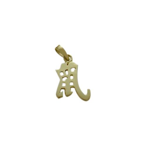 Elite Jewels 10 Karat Yellow Gold Chinese RAT Zodiac Pendant with 18" chain