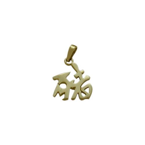 Elite Jewels 10 Karat Yellow Gold Chinese PIG Zodiac Pendant