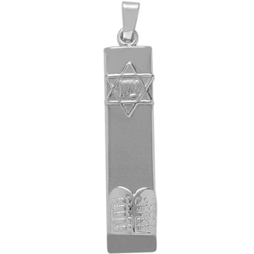Star of David Elite Jewels Silver Pendant with chain - 18