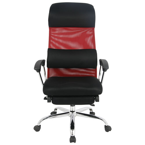 TygerClaw Ergonomic High-Back Mesh Manager & Executive Chair - Black