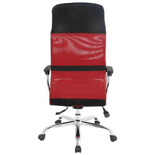 TygerClaw Ergonomic High-Back Mesh Manager & Executive Chair - Black