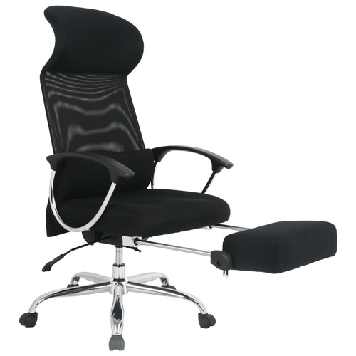 TygerClaw Ergonomic High-Back Mesh Manager & Executive Chair - Black