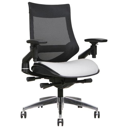 TygerClaw Ergonomic Mid-Back Task Chair - Black