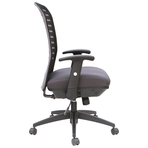 TygerClaw Ergonomic High-Back Fabric Executive Chair - Black