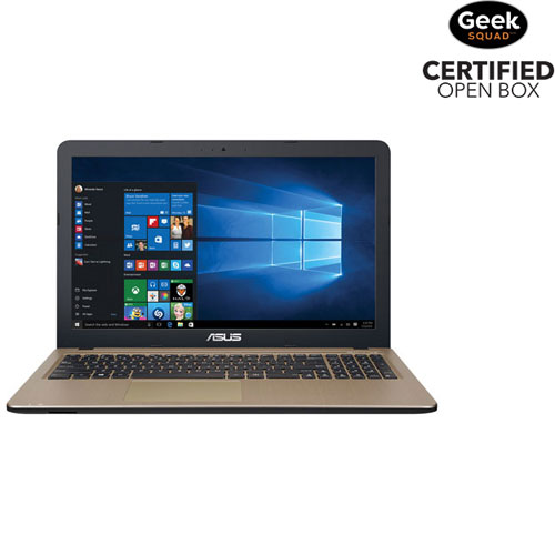 ASUS 15.6 Laptop  Black\/Gold Intel Core i75500U\/1TB HDD\/8GB RAM\/Windows 10  Open Box 