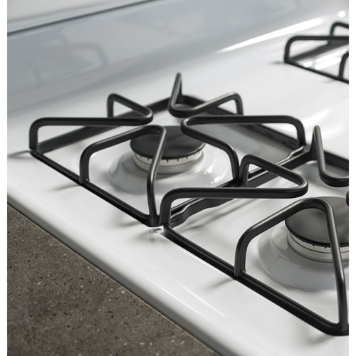 GE 30" 5.0 Cu. Ft. Freestanding Gas Range - White