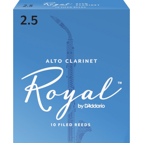 Royal Alto Clarinet Reeds - #2-1/2, 10 Box