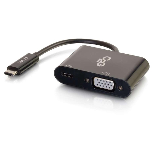 CABLES TO GO  USB C to VGA And USB C Chrging