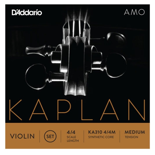 D'Addario Kaplan Amo Violin String Set - 4/4, Medium