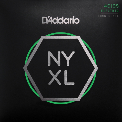 D'Addario NYXL4095 Long Scale Bass Guitar Strings - Super Light 40-95