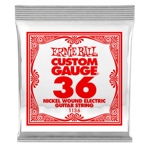 Ernie Ball P01136 Nickel Wound Electric Guitar String - .036