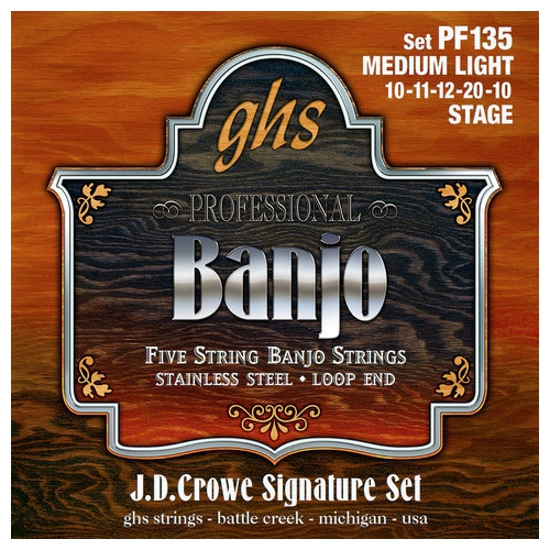 GHS JD Crowe Signature Banjo String Set