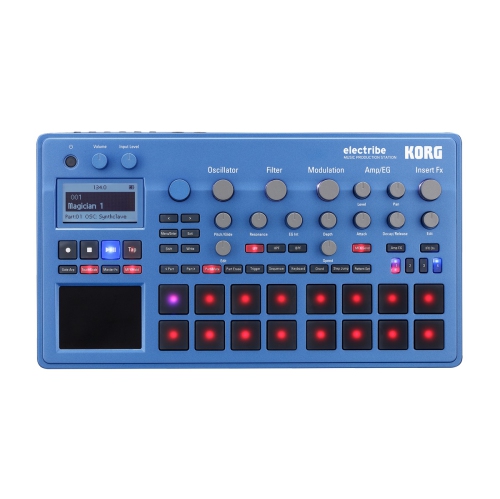 Korg Station de production musicale Electribe 2 - Bleu