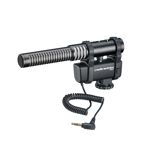 Microphone mono/stéréo à fixation pour caméra AT8024 d'Audio-Technica