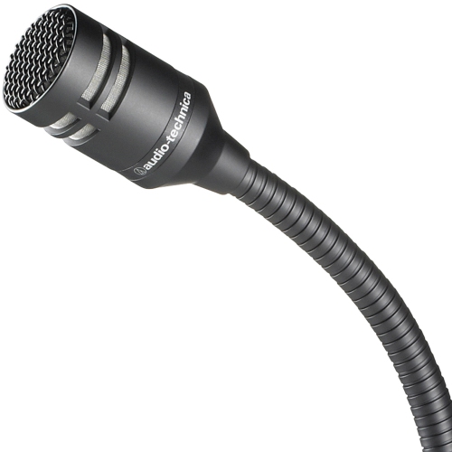 Microphone à condensateur cardioïde à col de cygne U855QL d'Audio-Technica