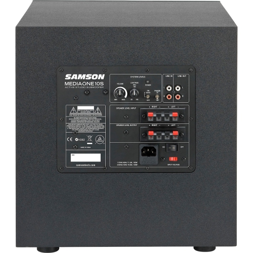 Samson Subwoofer actif de studio MediaOne 10S
