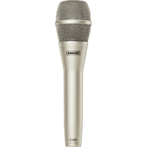 Shure KSM9/SL Handheld Vocal Condenser Microphone - Champagne