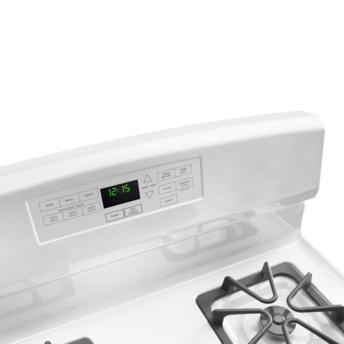 Amana 30" 5.0 Cu. Ft. Self-Clean Freestanding Gas Range - White
