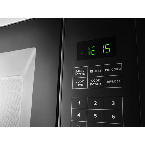 Amana Over-the-Range Microwave - 1.6 Cu. Ft. - Black-on-Stainless