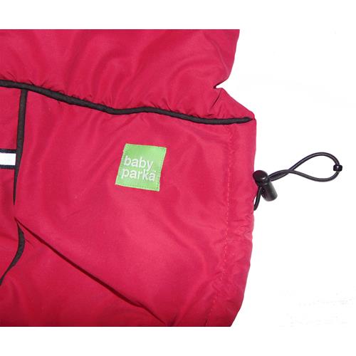 baby parka Carrier Coat - red