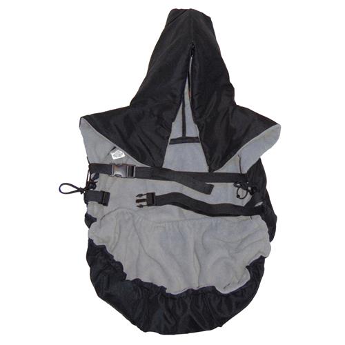 baby parka Carrier Coat - black
