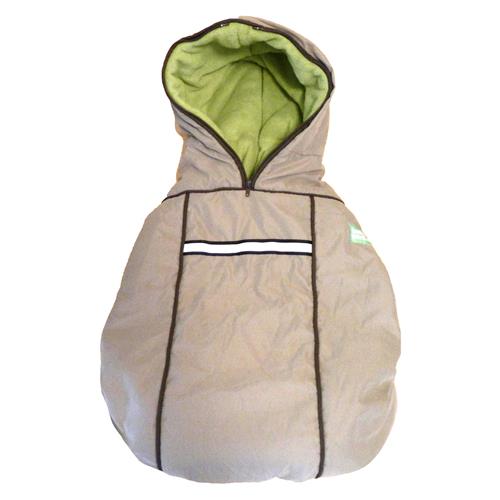 baby parka Carrier Coat - stone